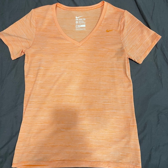 Nike Tops - Nike Women's Light Orange V-Neck Tee